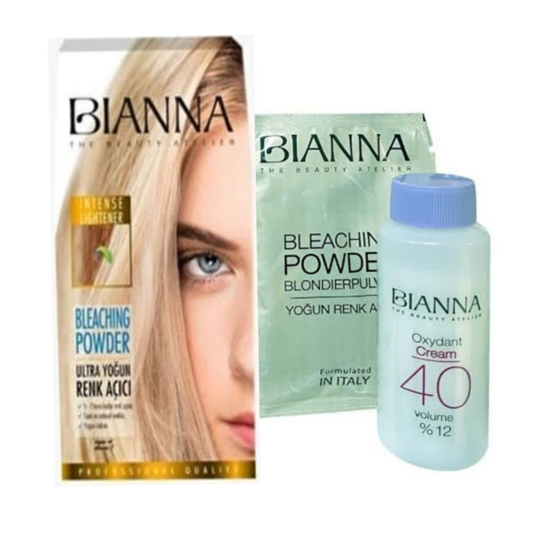 Bianna ultra yoğun renk açıcı oryel 20gr+60ml oksidan