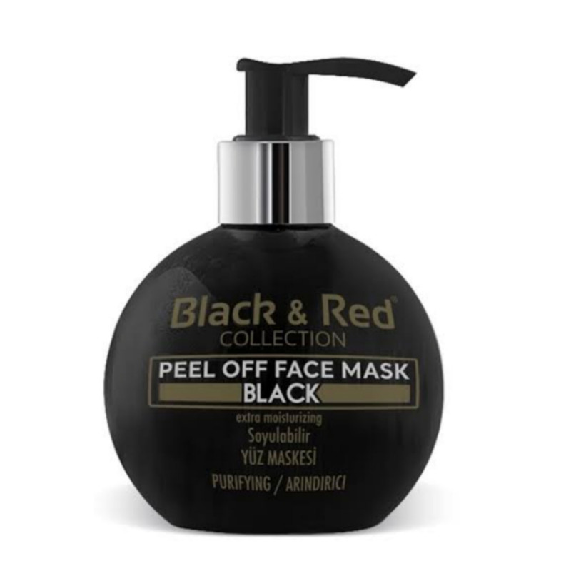 BlackRed maske soyulabilir siyah 250ml.