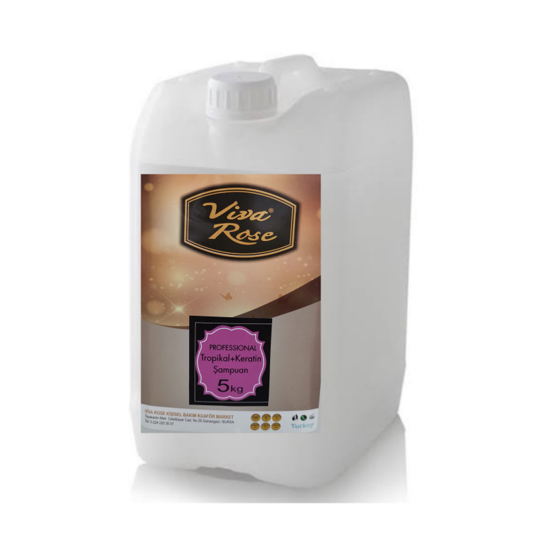 Vivarose şampuan 5kg platınıum