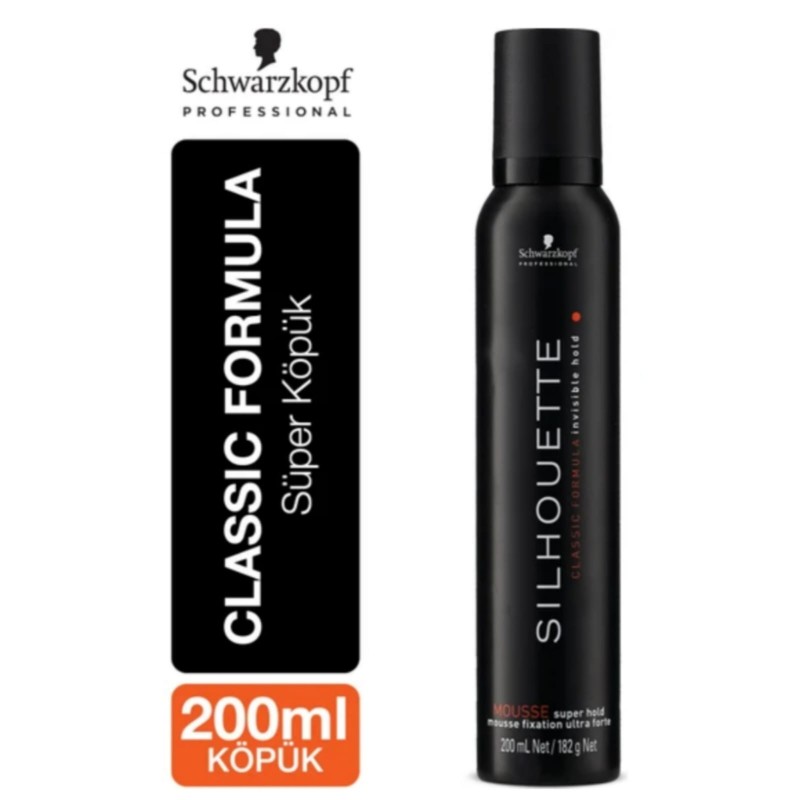 Silhouette köpük 200ml schwarzkopf