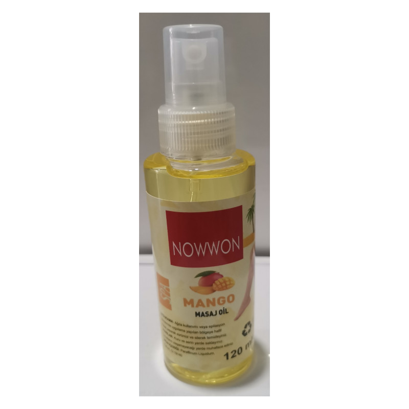 Nowwon ağda ve masaj yağı mango 120ml