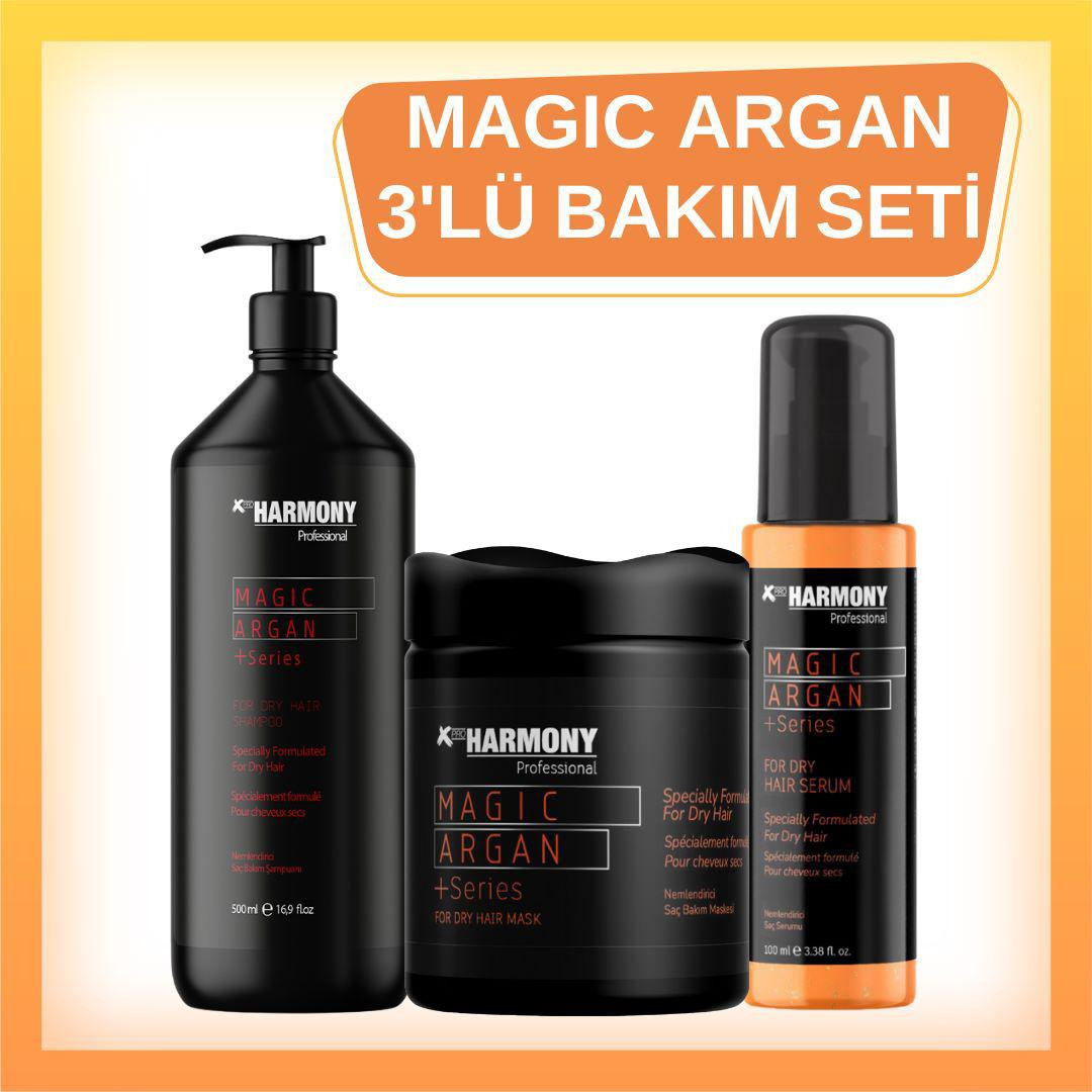 Xpro harmony 3'lü set MAGIC ARGAN seti