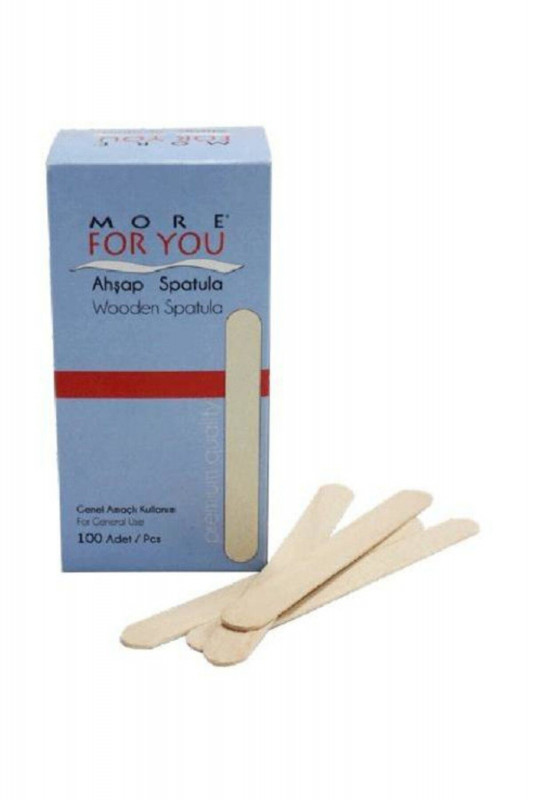 Moreforyou Ağda Spatulası 100 Adet Spatula