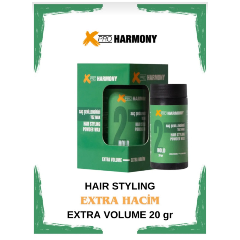 Xproharmony toz wax saç şekillendirici 20gr