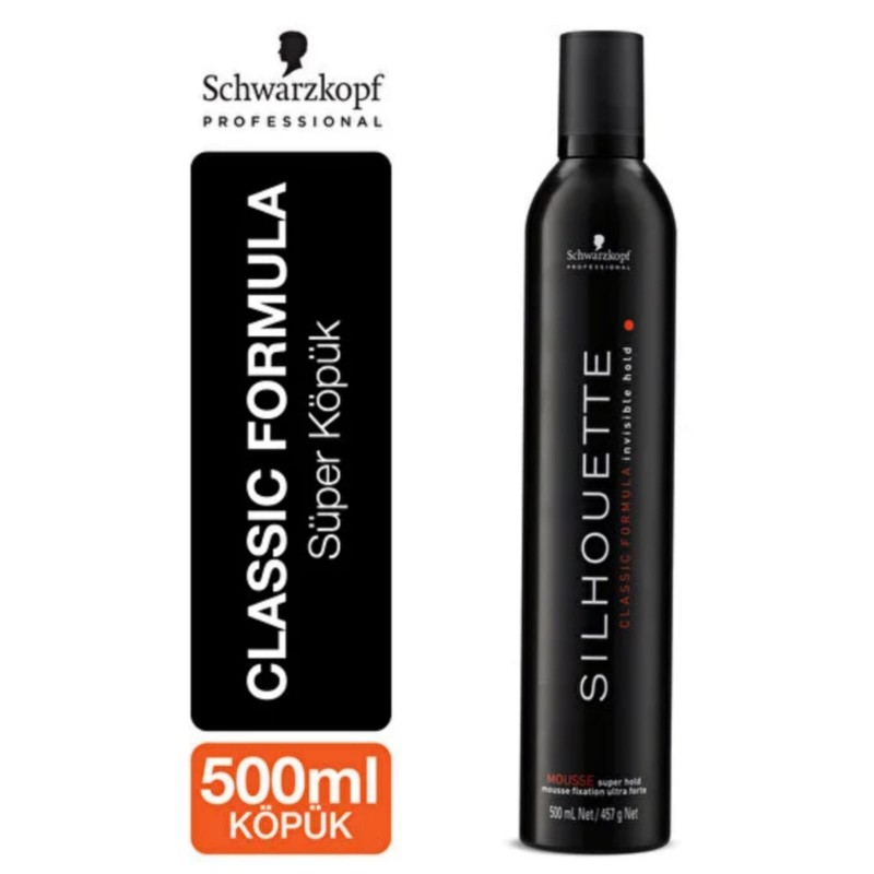 Silhouette köpük 500ml schwarzkopf