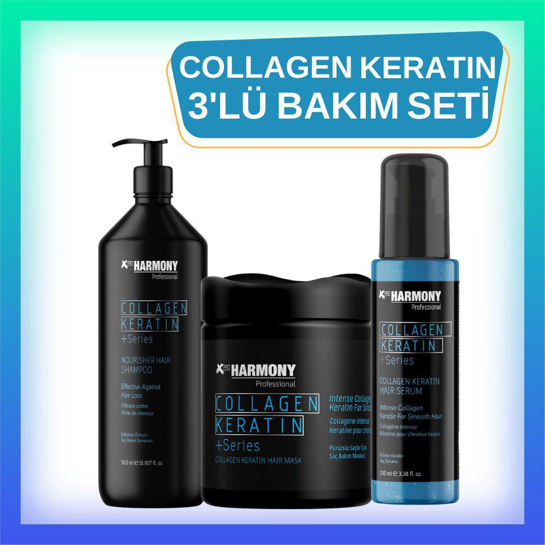 Xpro harmony 3'lü COLLEGEN KERATİN set