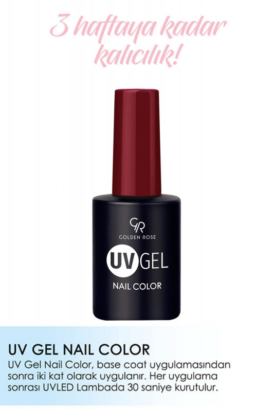 GR golden rose uv gel naıl color kalıcı oje